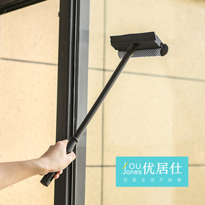 Double Sided Window Cleaning Tool Plastic <b>Squeegee</b> For Glass Window Cleaning - Product Image 5