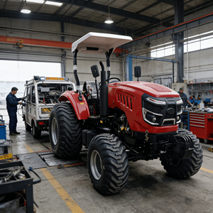 Tracteur 4x4 de 200 CV avec châssis de sécurité et boîte de vitesses 8+2 pour les grandes exploitations agricoles - Product Image 2