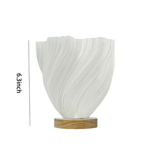 Lámpara de Escritorio 3D ANTINSKY, Plegable, para Dormitorio, Mesita de Noche, 3 Niveles de Intensidad, Luz Nocturna LED, Ambiente de Cafetería, Estilo ART DECO - Product Image 1