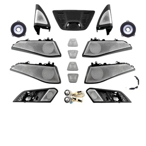 Nueva Cubierta de Audio de Acero con Luz Ambiental LED para Serie 5, 3, X5/X7, Altavoz Frontal de 12V para Iluminación Interior de Automóviles - Product Image 1