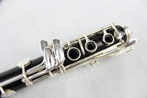 Clarinetto Professionale con Chiave <span class=keywords><strong>in</strong></span> Si bemolle, 17 Tasti, Tubo Nero, <span class=keywords><strong>in</strong></span> Ebano - Product Image 5