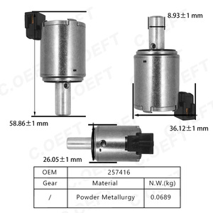 Nouvelle condition refabriquée AL4 257416 électrovanne de Transmission et pièces de boîte de vitesses pour pièces automobiles Peugeot Citroen - Product Image 3