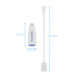 Convertidor de mango BT inalámbrico <span class=keywords><strong>DS5</strong></span> Pro Coov para PS5/ PS4/ Nintendo Switch/ Xboxes One Joypad receptor adaptador de controlador de juego - Product Image 4