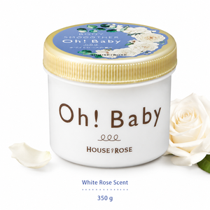 House Of Rose Oh Baby Body Smoother 350G Gommage corporel exfoliant au parfum de rose blanche - Product Image 1