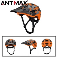 ANTMAX Casque de cyclisme de montagne durable multi-couleurs respirant pour hommes et femmes Casque de vélo de route avec bord