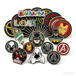Nuevos Broches de Boda Inspirados en Marvel, de Películas y Series Europeas y Americanas, con Personajes de Dibujos Animados como Moon Knight y Scarlet Witch - Product Image 2