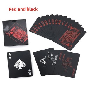 Cartas de Juego Rectangulares en Caja de PVC Resistente al Agua con Logotipo Personalizado y Acabado Brillante para el Hogar, para Trucos y Juegos Clásicos de Póker - Product Image 3