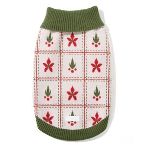 Vente en gros chandails pour chiens personnalisés classique simple polyester mignon protection durable pour temps froid - Product Image 1