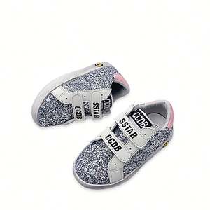 Zapatos informales unisex de verano para niños y niñas, zapatillas de deporte de cuero de diseñador personalizado, calzado de estrella para niños pequeños, venta al por mayor, zapatos deportivos de moda para niños - Product Image 3