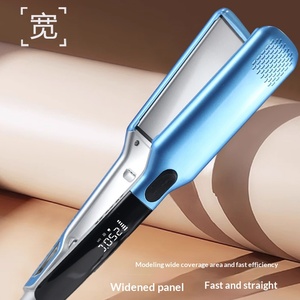 เครื่องหนีบผมเซรามิกไฟฟ้า ที่ม้วนผมได้ ควบคุมอุณหภูมิได้หลายระดับ สำหรับ<span class=keywords><strong>ผม</strong></span><span class=keywords><strong>หน้าม้า</strong></span>ที่<span class=keywords><strong>ม้วน</strong></span>งอนด้านในและยืดผมให้ตรง - Product Image 2