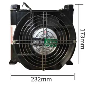 10L/min AF0510T-CA Hydraulic Oil Cooler Oil Cooling Radiator With Fan For Sale