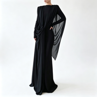 Robes d'été noires pour femmes : décontractées, à manches longues, maxi et légères, parfaites pour la plage et le quotidien