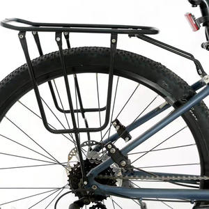 Porte-bagages arrière pour vélo de montagne modèle 26, en acier et aluminium, durable, noir, montage en surface, QT-965874147 - Product Image 3
