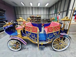 Carruaje de Caballos Eléctrico de Lujo 2026, Carruaje Real Tirado por Caballos, Transporte Especial, Vagoneta para Bodas - Product Image 3