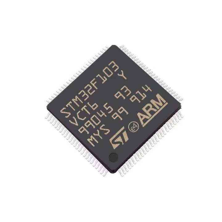 MCU 32-bit STM32F ARM Cortex M3 RISC 256KB Flash 2.5V/3.3V 100-Pin LQFP Tray - Trays STM32F103VCT6
