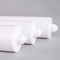Precio de fábrica HDPE Botella de plástico vacía para apretar Botella de súper pegamento con forma de cilindro de tapa de Punta larga