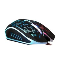 Souris de jeu filaire en forme de nid d'abeille, ultra-légère, haute résolution, RGB, USB, pour joueurs, OEM.