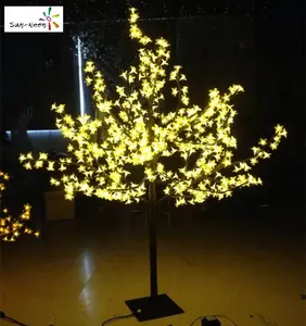 High simulation shining led tree light with high quality led twig tree lights fantastic led cherry blossom solar tree light