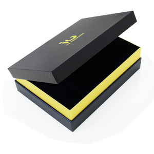 Custom Elegant Luxury Reusable Cardboard Gift Box Lift-Off Lid Shoulder Neck Rigid Paper Insert Gold Foil Printing Recyclable - Product Image 4