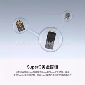 Amplificador de Señal para Dron FPV BETAFPV SuperG Nano 2.4G ELRS de Alta Potencia, Color Negro - Product Image 2