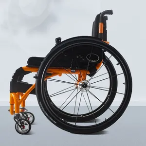 Cadeira de rodas manual dobrável personalizada para basquete esportivo