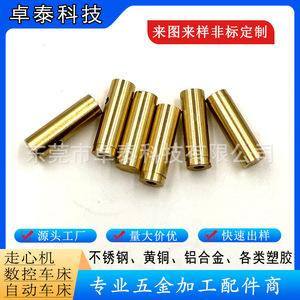 Brass <b>Pins</b> Cnc Lathe Machined Precision Finishing General Use - Product Image 4