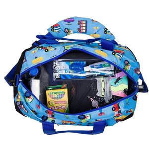 BSCI Factory Child Duffel <b>Bag</b> Features Moisture-Resistant Lining and Padded Shoulder Strap <b>Kids</b> Luggage <b>Bag</b> for Travel Sports - Product Image 5