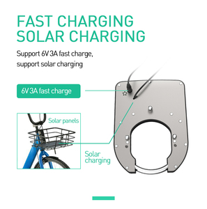 Partage de localisation en temps réel vélo antivol App serveur contrôle 4G serrure de location de vélo intelligente avec application - Product Image 3