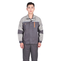 Ensemble de Vêtements de Travail à Manches Longues Personnalisé pour Hommes et Femmes, Combinaison de Sécurité pour Usine, Atelier, Mécanicien, Uniforme de Travail en Gros