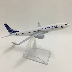 Modèle d'avion en alliage Boeing 737-800 de 16 cm de Copa Airlines avec support, cadeau d'aviation, objet de collection, fourni par l'usine - Product Image 5