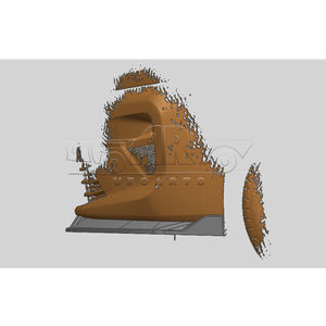 Neuf, séparateur avant de voiture, becquet avant en plastique, noir brillant, 3 pièces, becquet de pare-chocs avant pour <span class=keywords><strong>Peugeot</strong></span> <span class=keywords><strong>Partner</strong></span> Barn Doors <span class=keywords><strong>2023</strong></span>+ - Product Image 5