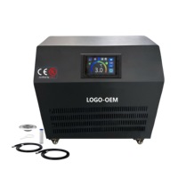 Nouvelle conception, refroidisseur de bains de glace 1 CV, refroidissement et chauffage de l'eau par eau, refroidisseur de bains de glace, machine de refroidissement par immersion froide, baignoire de 1000 L