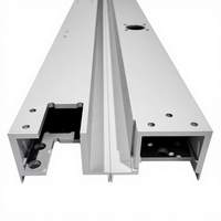 Profilés en aluminium série 6000 OEM/ODM avec rainures en T et en V, services de découpe, soudage et CNC pour outils de transport
