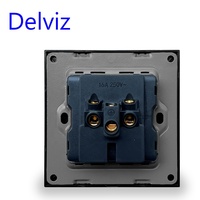 Prise murale Delviz 13A AC 110V ~ 250V, prise électrique standard britannique à 5 trous, prise murale universelle internationale