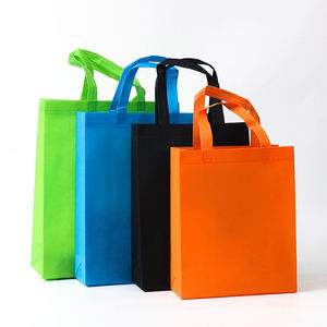 Bolsas <span class=keywords><strong>Tote</strong></span> Baratas de Tela No Tejida Reciclable, Bolsa de Compras Reutilizable Ecológica Personalizada con Logotipo Impreso para Supermercado - Product Image 2
