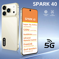 SPARK 40 Versión Global, Teléfono Inteligente 5G con Doble SIM, Pantalla de 7.3 Pulgadas, Batería de Más de 2499 mAh, Deca Core, Android 8.1, 78MP+108MP, Desbloqueo Facial