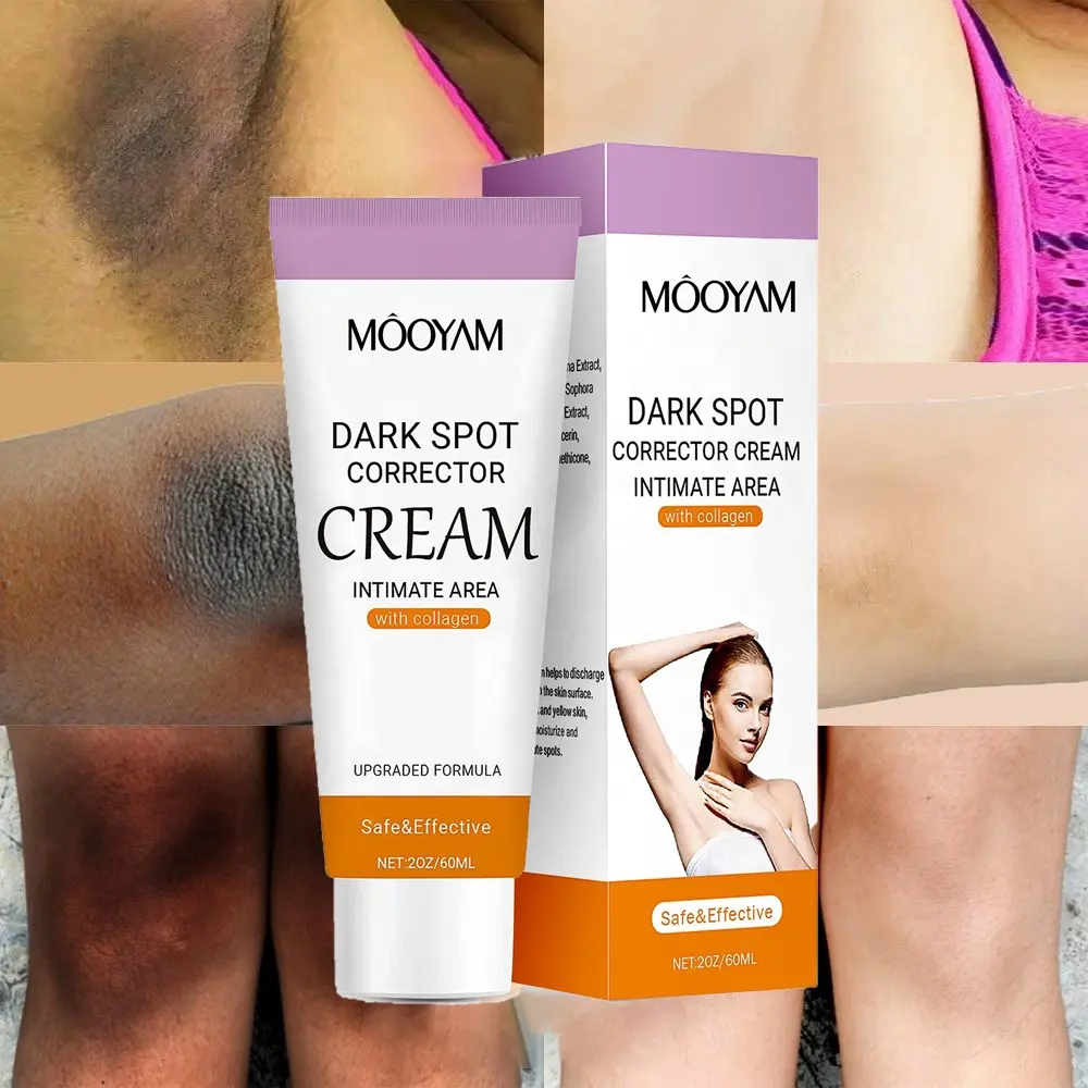 Private Label Dark Spot Corrector Cream Armpit Underarm Body Sensitive Areas Armpit Whitening Cream
