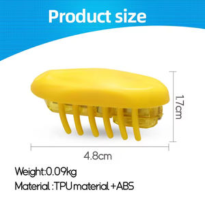 Fabrika Sıcak Satış Eko Dostu İnteraktif Elektrikli Otomatik Solucan Kedi Köpek Oyuncağı Kendi Kendine Eğlence Sıkıntı Giderici Plastik Evcil Hayvan Oyuncağı - Product Image 5