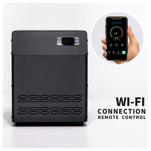 Özel 0.3hp Paslanmaz Çelik Kompresörlü Küçük Su Soğutucu Wi-Fi 110/220V <span class=keywords><strong>Mini</strong></span> Buz Banyosu İç ve Dış Mekan Kullanımı İçin - Product Image 2