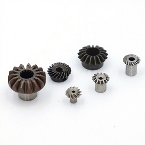 Engrenage miniature industriel de précision à denture droite, conique et hélicoïdale, en métal, titane, acier inoxydable duplex, avec boîtier trempé - Product Image 1