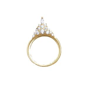 Tomabei S925 Plata Triángulo Hielo Nieve Mármol Colgante con Pendientes de Muñeco de Nieve 12.7mm Perlas Set de Fornituras de Joyería para Hacer Collares - Product Image 3