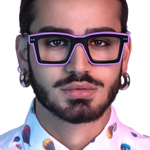 <span class=keywords><strong>ADE</strong></span> Wu แว่นตาออพติคอล TR90เจลลี่ KDD5202ใสกรอบสี่เหลี่ยมสองสีใสแว่นตาคอมพิวเตอร์กันแสงสีฟ้า - Product Image 1