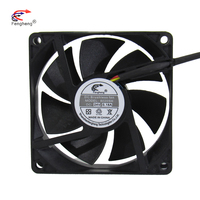 8020 ventilateur à flux axial étanche 12V 0.11A 1.32W longue consommation d'énergie ventilateur de refroidissement 80x80x20mm armoire de ferme OEM personnalisable