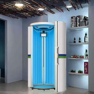 <span class=keywords><strong>Cabina</strong></span> de Bronceado <span class=keywords><strong>Vertical</strong></span> CHANGBEI, Máquina de Solárium UV de Cuerpo Completo para Salón y Uso Doméstico - Product Image 4