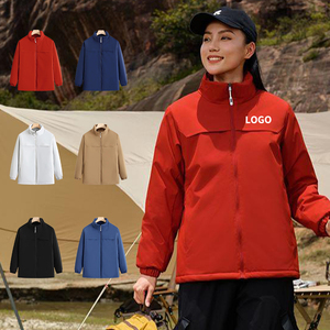 Veste d'hiver imperméable coupe-vent à coque rigide avec fermeture éclair pour homme et femme, taille plus, pour les loisirs - Product Image 4