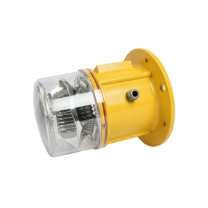 2000cd ضوء أحمر نوع L864/L عرقلة مزدوجة الطيران ضوء الديدان الإضاءة المطار - Product Image 2