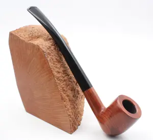 Removable Redwood Long wooden Smoking Pipe Tobacco Pipe