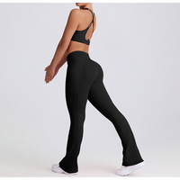 Conjuntos de Ropa Deportiva Personalizada FH, Sujetador Deportivo y Leggings de Yoga, Ropa Deportiva de Gimnasio, Conjunto de 2 Piezas para Yoga, Ropa de Gimnasio para Mujer