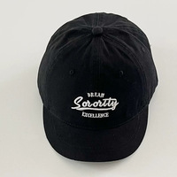Gorra de 6 Paneles de Sarga con Visera Corta, Personalizada con Marca, Bordada, Unisex, Talla Pequeña, Estilo Americano Urbano, para Parejas