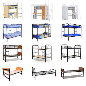 Juego de Muebles de Dormitorio Infantil de Diseño Moderno, Cama Litera de Madera con Escaleras de Almacenamiento y Estantes para Casa, Apartamento u Hostal - Product Image 3